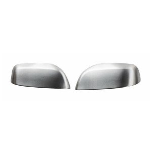 Lexus Land Cruiser Prado 150 Mirror Cover - Omac - S.Steel - Brushed Silver